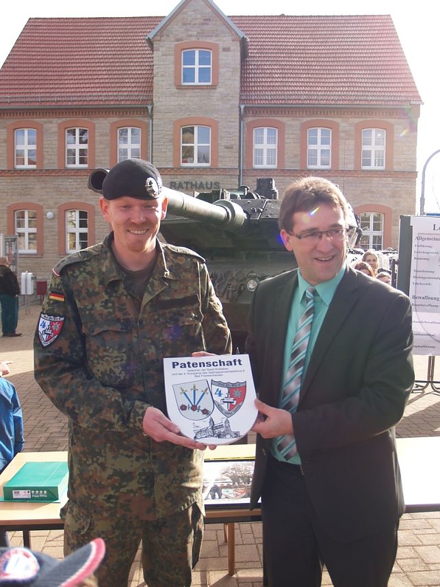 Patenschaft besiegelt