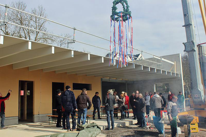Richtfest im Kurpark
