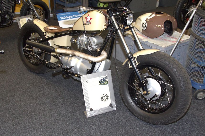 Motorradmesse in Erfurt