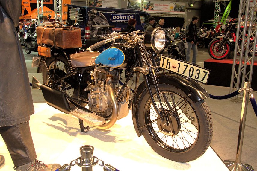 Motorradmesse in Erfurt