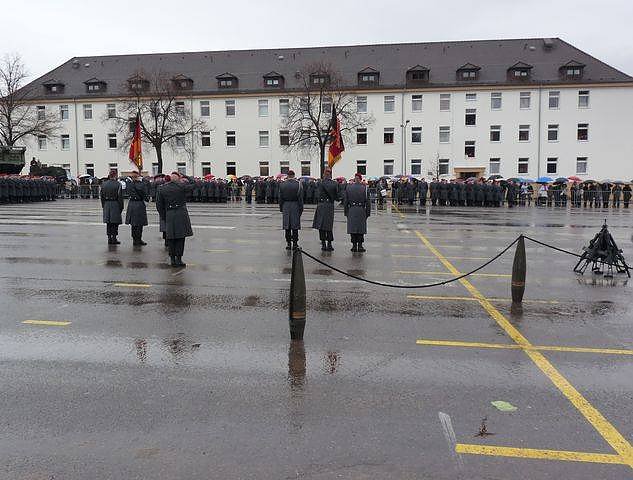 Gel&ouml;bnis der Rekruten in Sondershausen