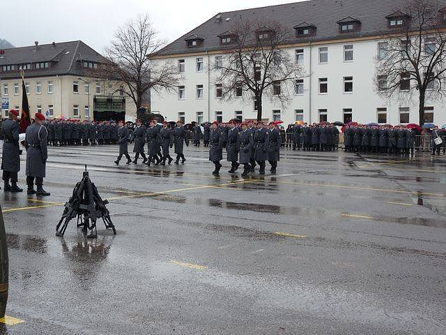 Gel&ouml;bnis der Rekruten in Sondershausen