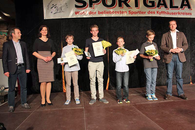 Beliebteste Nachwuchssportler des Kyffh&auml;userkreises