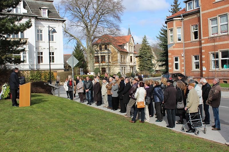 Gedenken an Bombardierung