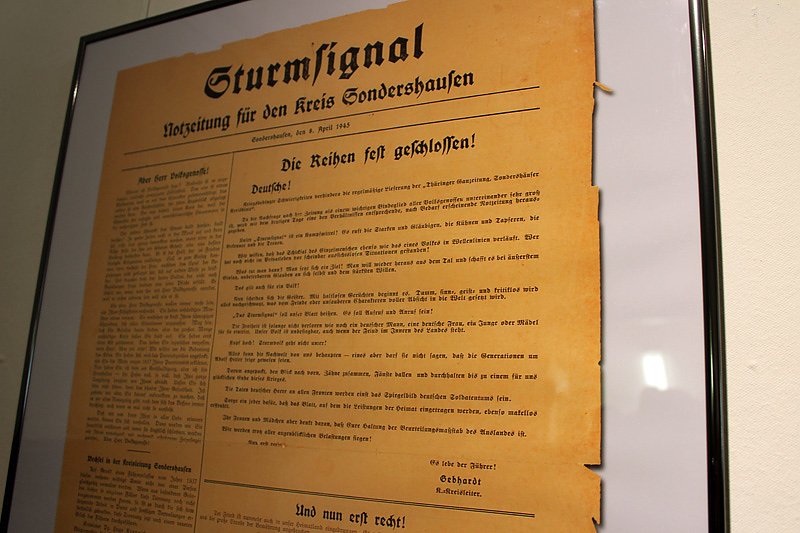 Bomben auf Sondershausen