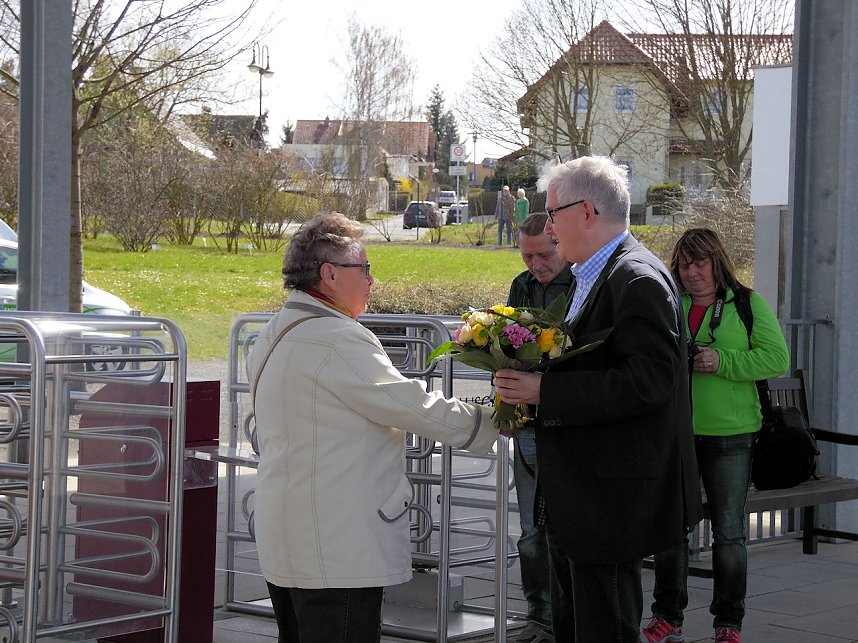 Saisoner&ouml;ffnung im Sangerh&auml;user Rosarium
