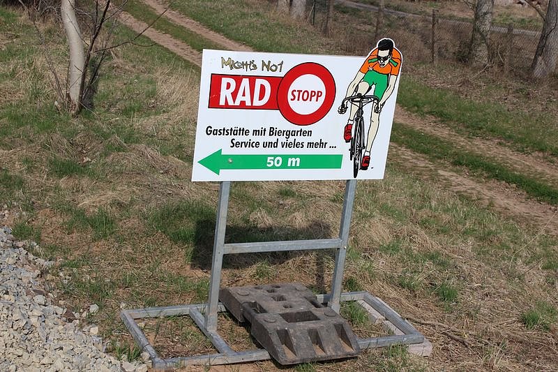 Positives und Negatives vom Unstrut-Werra-Radweg