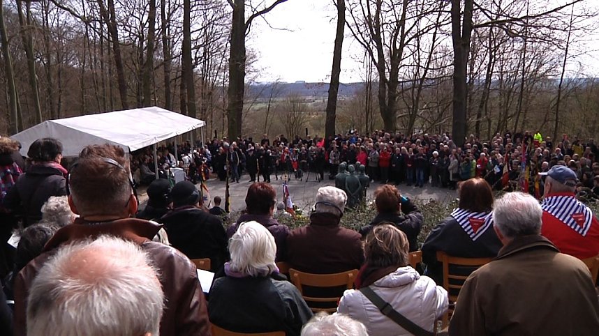 Gedenken zum 70. Jahrestag der Befreiung des KZ Mittelbau-Dora