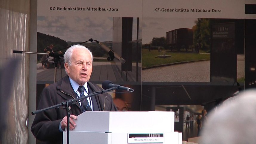 Gedenken zum 70. Jahrestag der Befreiung des KZ Mittelbau-Dora