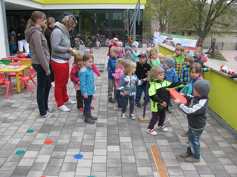 Verkehrssicherheitstag der Kita Bummi  Artern