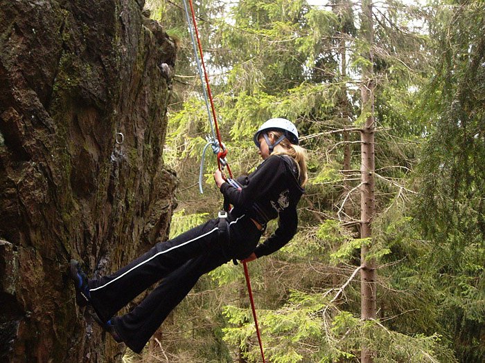 Klettertour Th&uuml;ringer Wald