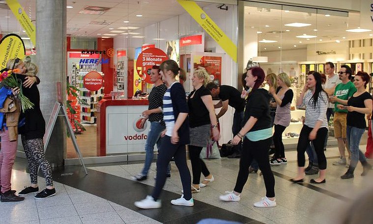 Flashmob in Sondershausen