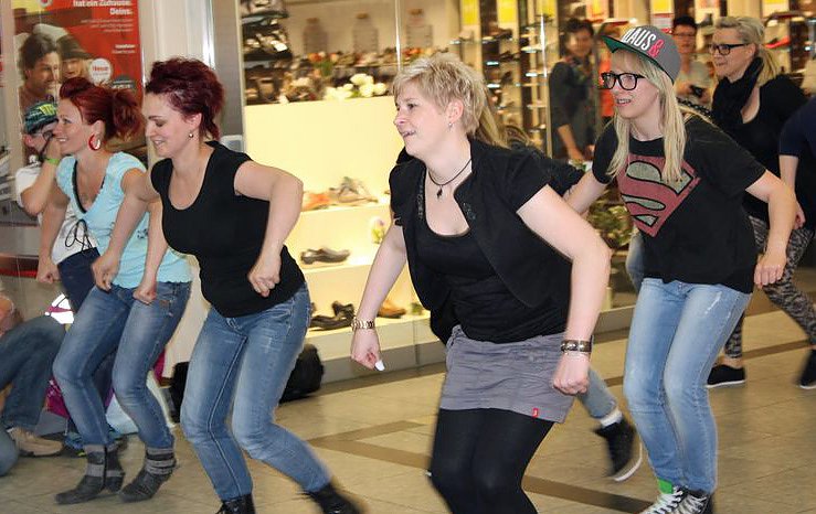 Flashmob in Sondershausen