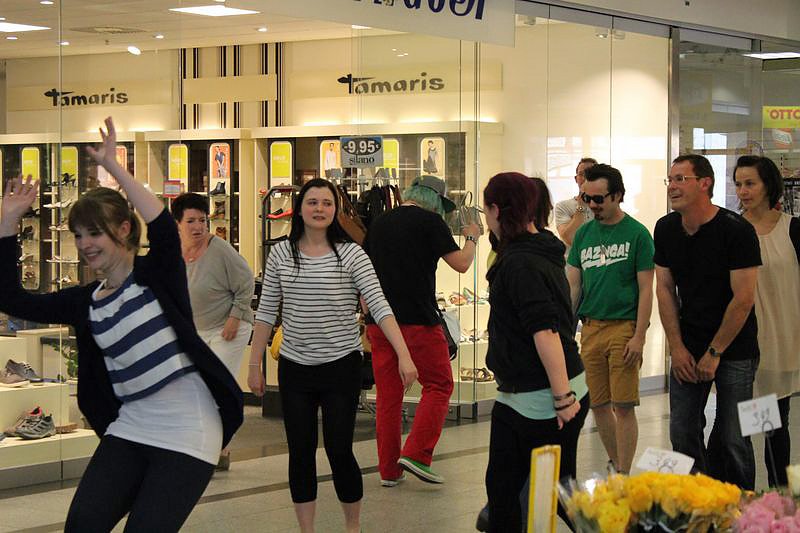 Flashmob in Sondershausen