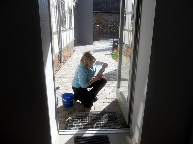 Fr&uuml;hjahrsputz in Ortsteil Esperstedt