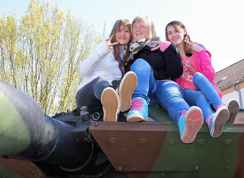 Beim Girlsday Erfahrungen gesammelt