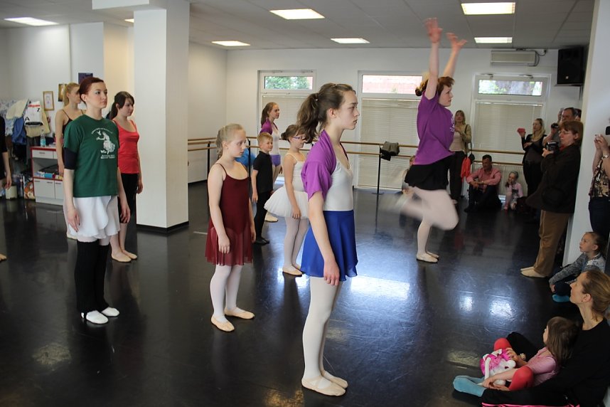 Workshop mit Ballettdirektorin