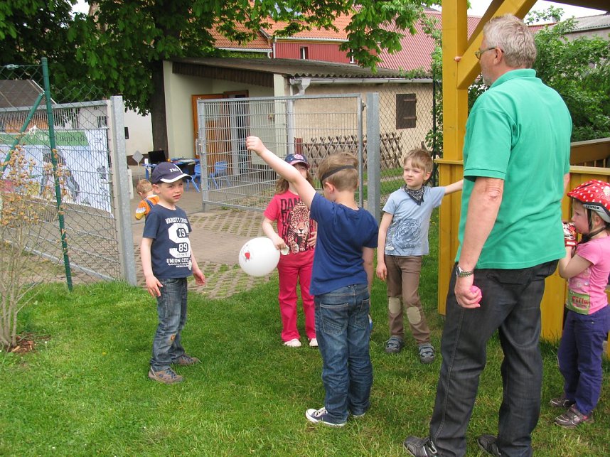 Verkehrssicherheitstag der ev. Kita Heldrungen