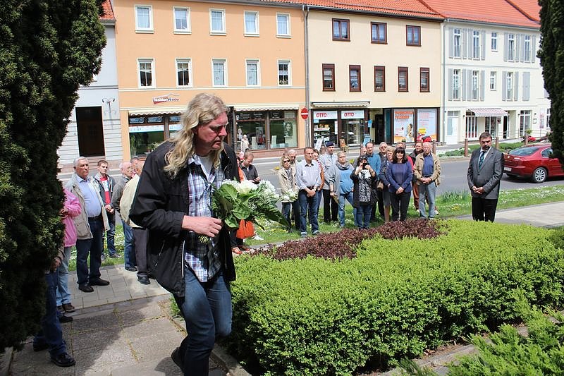 Der Opfer des Faschismus gedacht