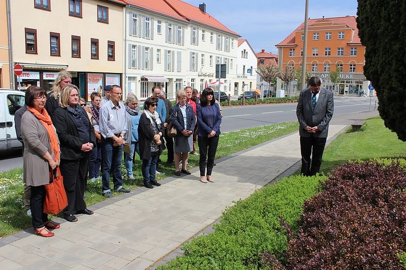 Der Opfer des Faschismus gedacht
