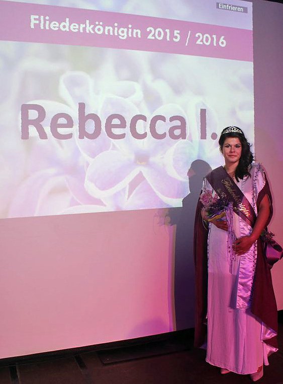Von der Wahl der Fliederk&ouml;nigin