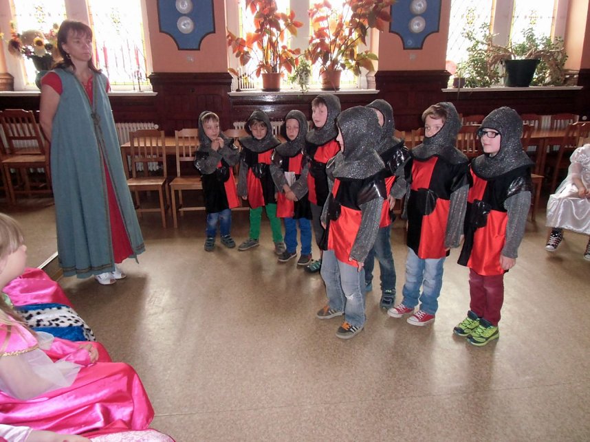 Vorschulkinder auf Abschlussfahrt