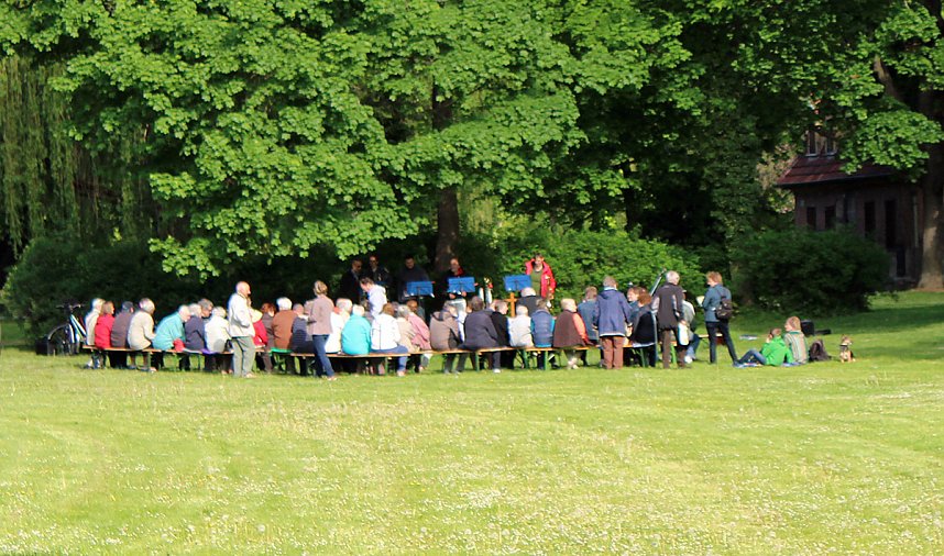 Posaunenkl&auml;nge im Schlosspark