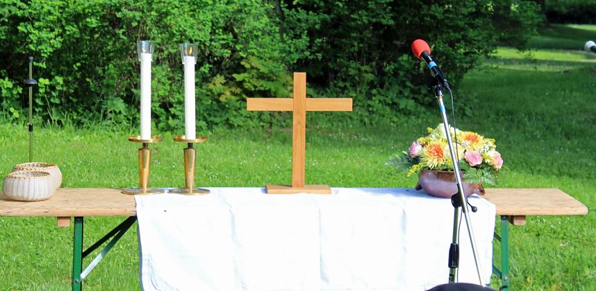 Posaunenkl&auml;nge im Schlosspark