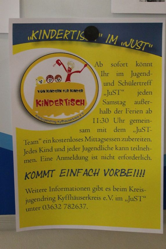 Kindertisch gestartet
