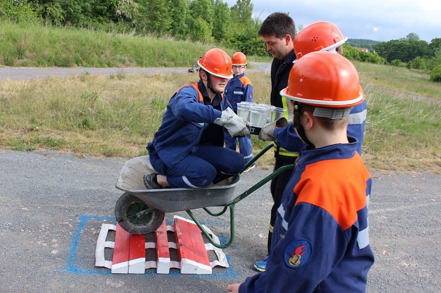 Gel&auml;ndespiel der Jugendfeuerwehren