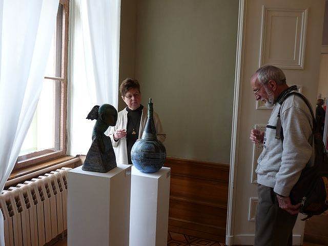 Marion Walther Ausstellungser&ouml;ffnung