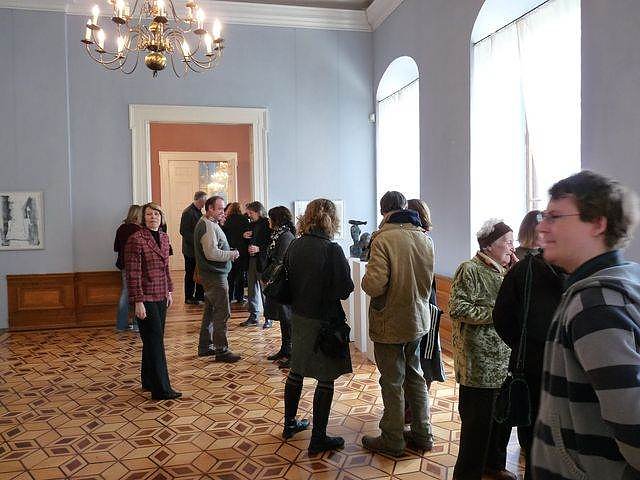 Marion Walther Ausstellungser&ouml;ffnung