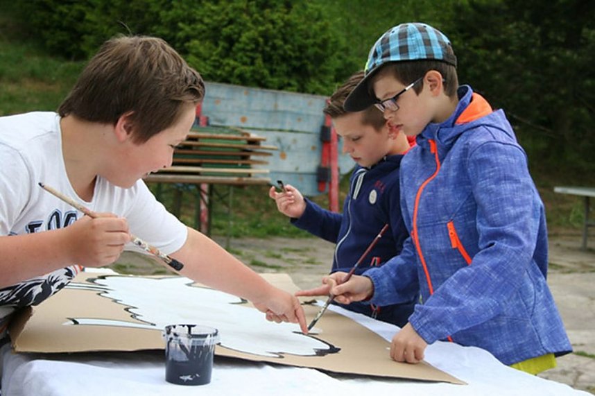 Abschlussfahrt der 4. Klasse der GS Keula