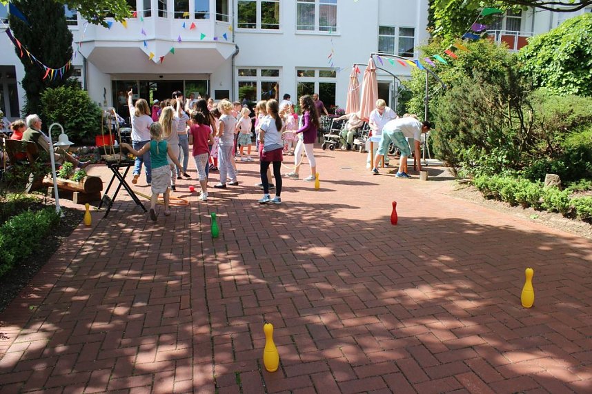 Sch&uuml;ler helfen in AWO-Einrichtungen