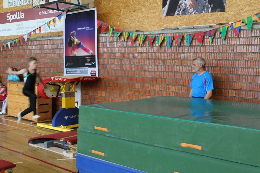 In der Borntalhalle wird geturnt