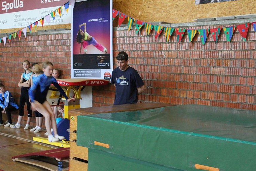 In der Borntalhalle wird geturnt