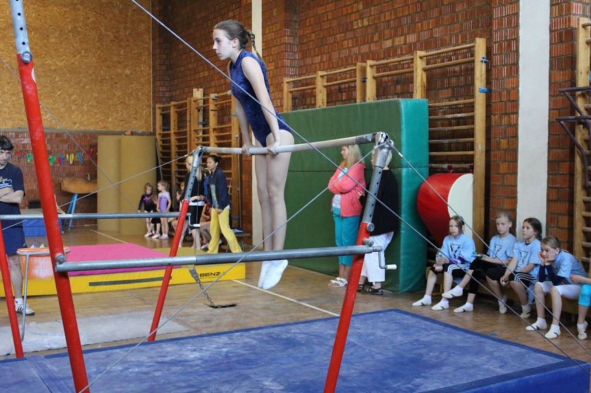 In der Borntalhalle wird geturnt
