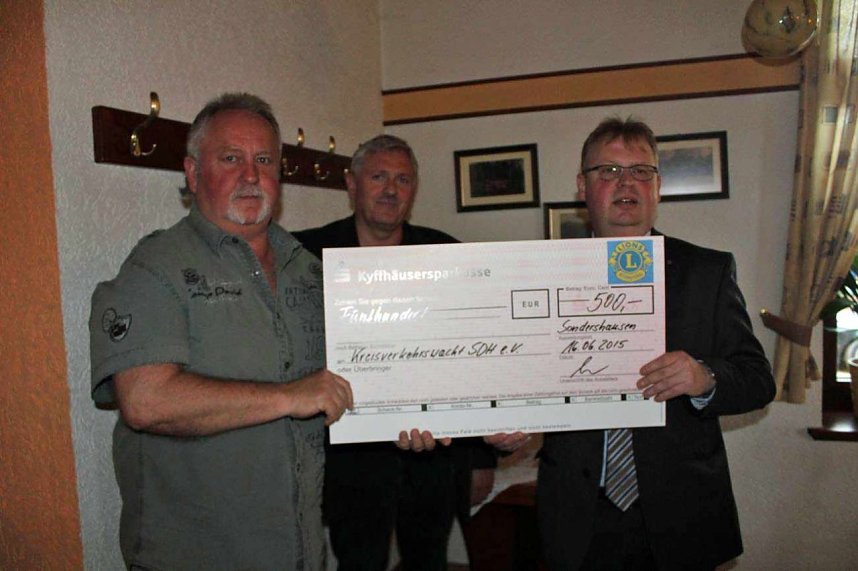 Lionsclub Sondershausen mit Spenden