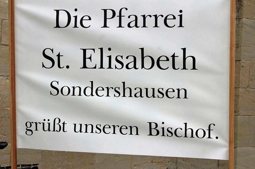 Bischof Neymeyr in Sondershausen