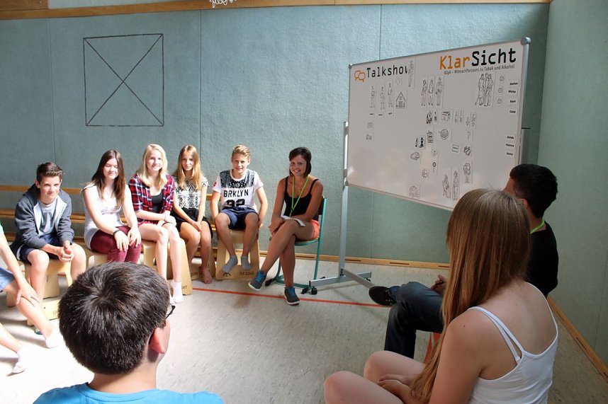 KlarSicht-Mitmach-Parcours in Greu&szlig;en