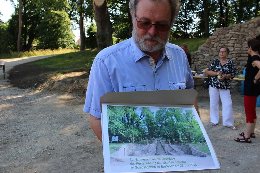 Die Gro&szlig;e Kaskade mit Feier &uuml;bergeben