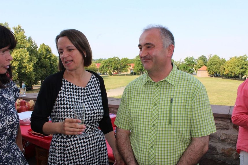 Hei&szlig;es Sommerfest der Kyffh&auml;user SPD