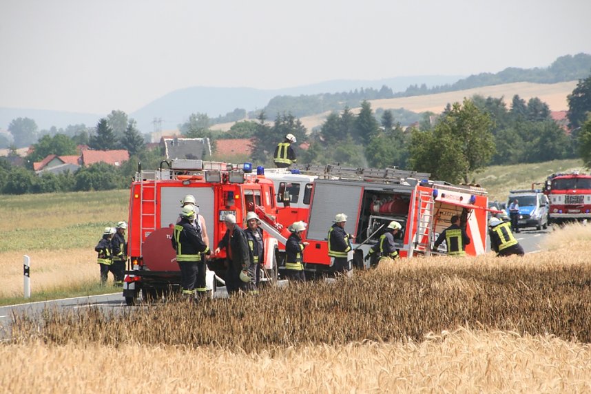 Feuer zwischen Klein- und Gro&szlig;furra