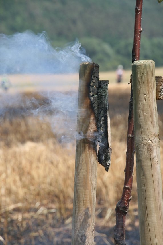 Feuer zwischen Klein- und Gro&szlig;furra