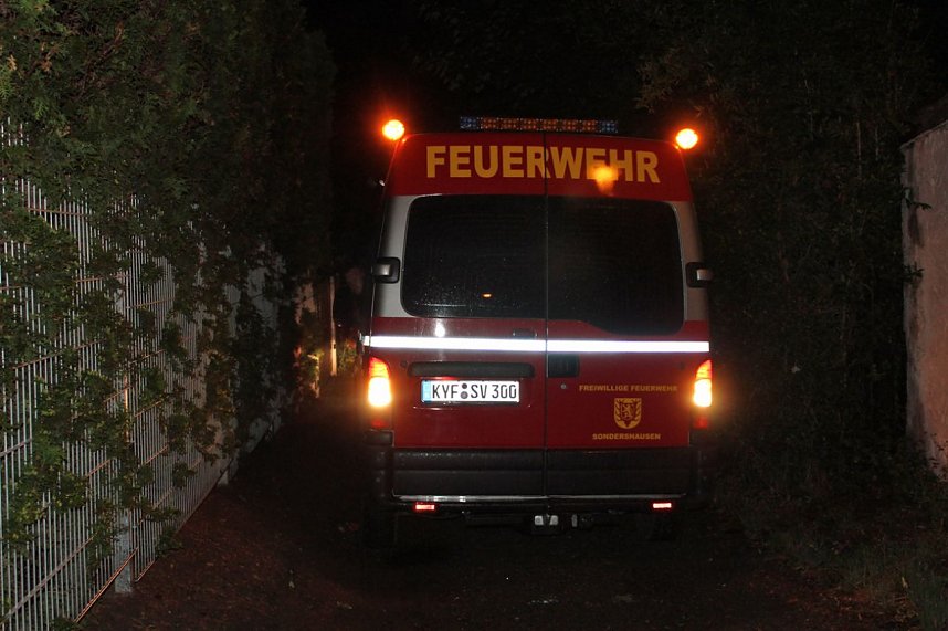 THW und Feuerwehr im Einsatz