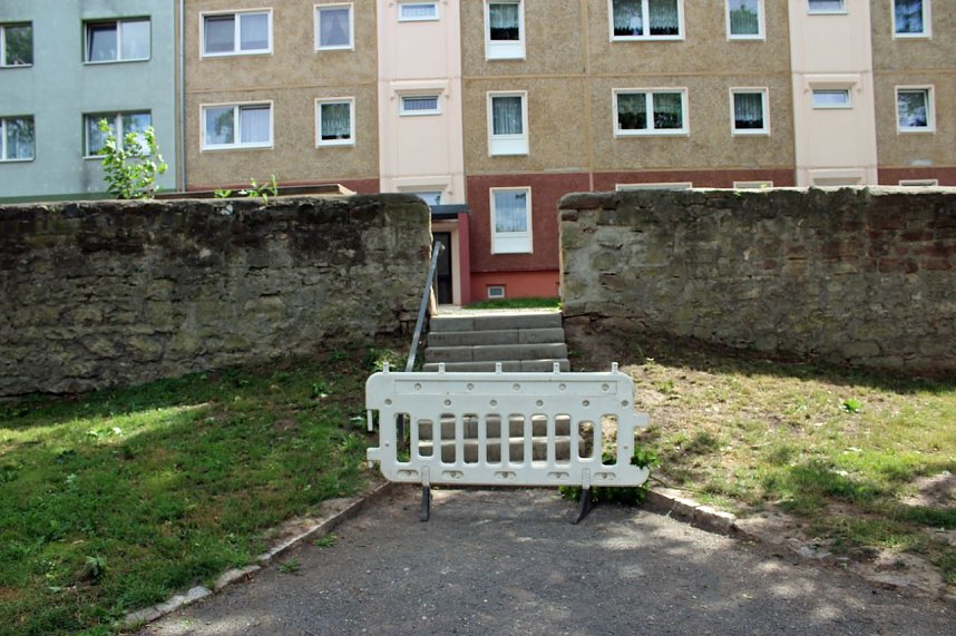 Schlosspark Sondershausen gesperrt 