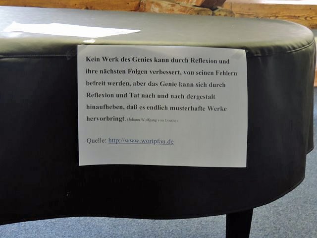 Res&uuml;mee zu Sprachenveranstaltung