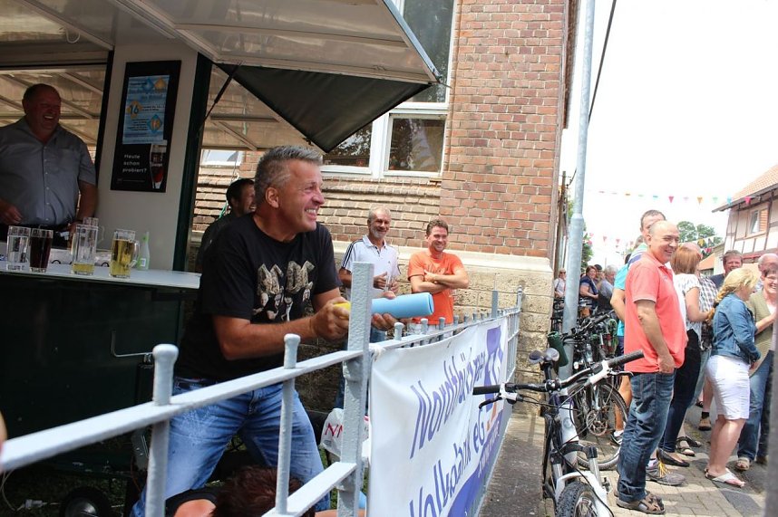 Wasserschlacht in Niederspier