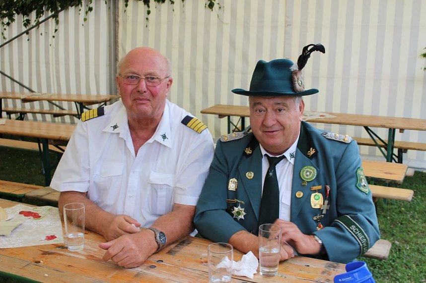 Wasserschlacht in Niederspier