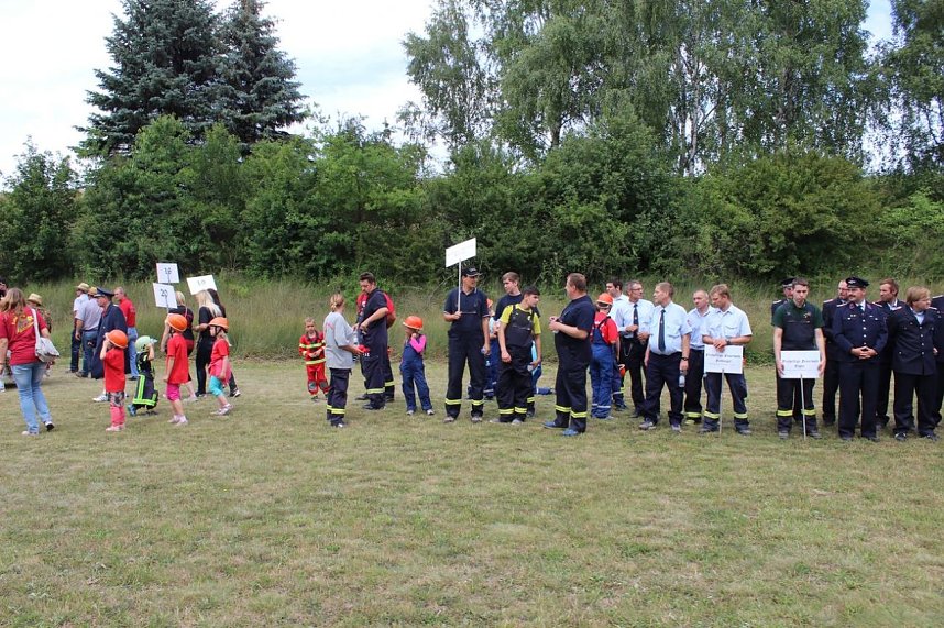 Wasserschlacht in Niederspier